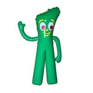 50 inch Inflatable 1980s Gumby Blow Up Toy Ace Novelty Inc